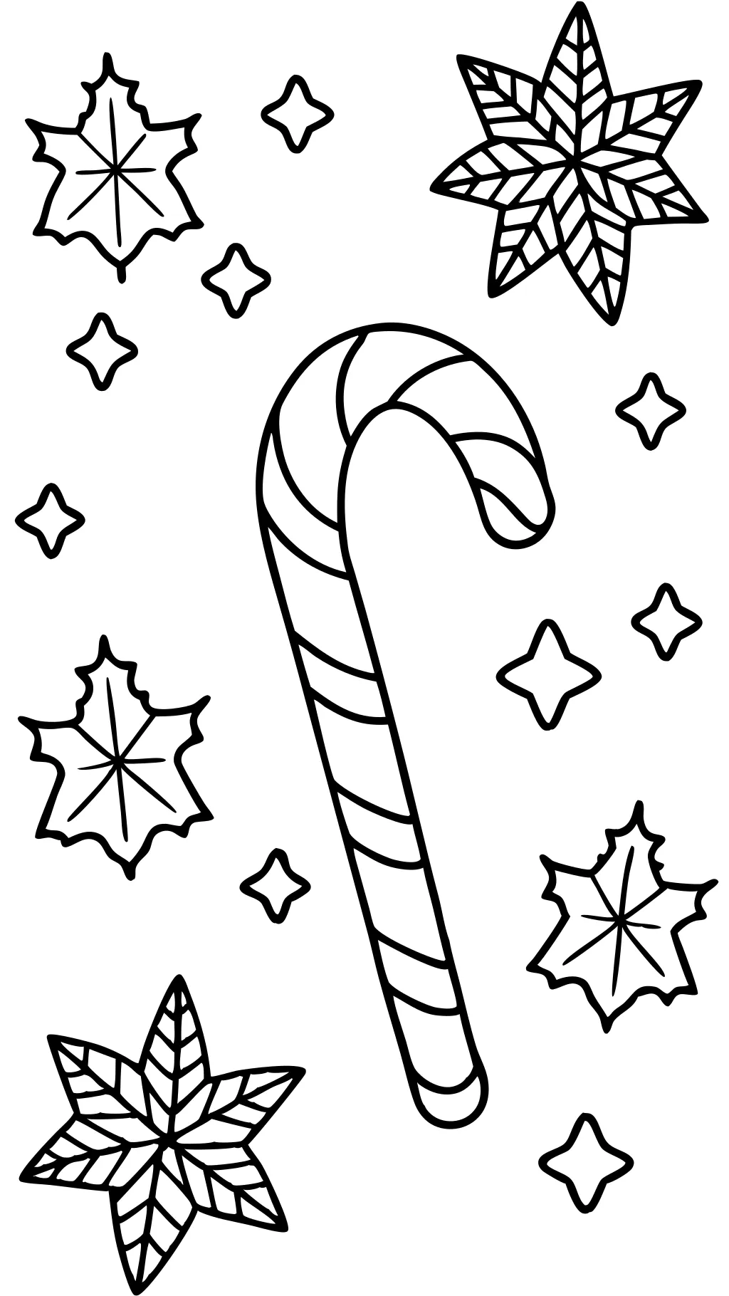 coloring pages candy cane